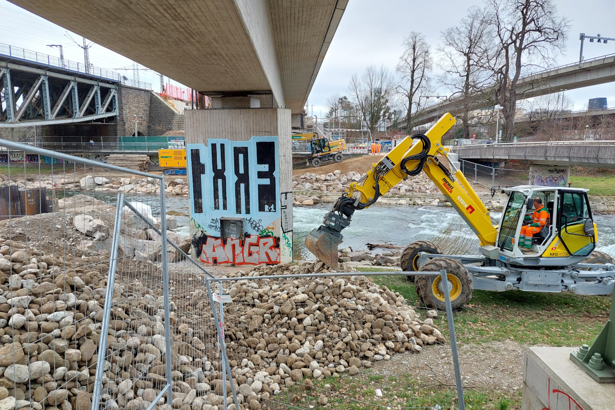 Construction site view (source photo: Mario Dolder, HOLINGER AG).
